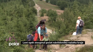 Loni opět stoupl počet návštěvníků našeho kraje