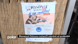 Masopust Ostrava roztančil Masarykovo náměstí už podesáté