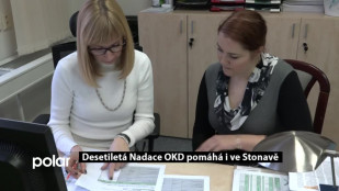 Desetiletá Nadace OKD pomáhá i ve Stonavě