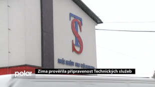 Zima prověřila připravenost Technických služeb Frýdku-Místku