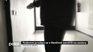 Podomní prodejci se v Havířově zaměřili na seniory