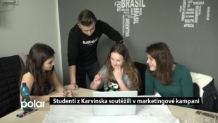 Studenti z Karvinska soutěžili v marketingové kampani