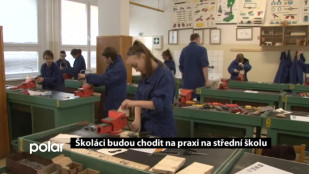 Školáci budou chodit na praxi na střední školu