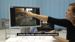 ​Interiér Kina Mír ozdobí původní křesla