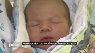 Primátor Frýdku-Místku přivítal prvního občánka roku 2018