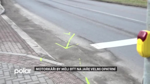 Motorkáři by měli být na jaře velmi opatrní