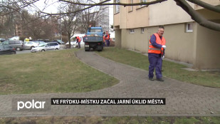 Ve Frýdku-Místku začal jarní úklid města