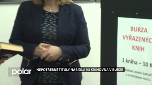 Nepotřebné tituly nabídla NJ knihovna v burze