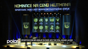 Sportovcem MS kraje roku 2017 se stal Adam Lacko