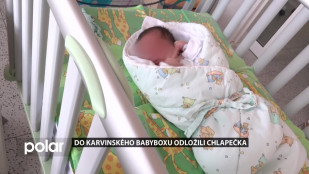 Do karvinského babyboxu někdo odložil chlapečka