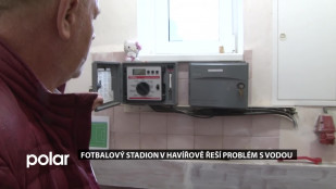 Fotbalový stadion v Havířově řeší problém s vodou