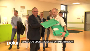 Urologické oddělení získalo extrakční košíčky