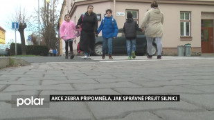 Akce Zebra připomněla, jak správně přejít silnici