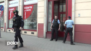 Přepadení banky v centru Havířova, po zloději pátrá policie