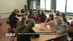 Žáci z Frýdku-Místku se učí ve Světě techniky v Ostravě