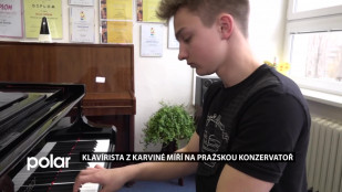 Mladý klavírista z Karviné míří na Pražskou konzervatoř