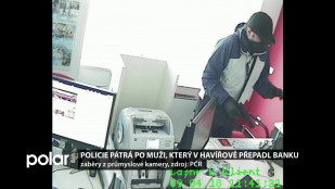 Policie pátrá po muži, který v Havířově přepadl banku