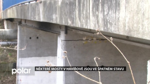 Některé mosty v Havířově jsou ve špatném stavu