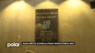 Rada Frýdku-Místku schválila řadu investičních akcí