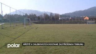 Hřiště v Chlebovicích dostane zastřešenou tribunu