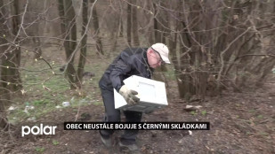 Obec neustále bojuje s černými skládkami