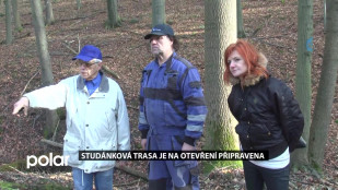 Studánková trasa je na otevření připravena 