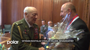 Veterán Rostislav Stehlík oslavil devadesátiny