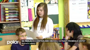 Na školách v centrálním obvodu Ostravy probíhají zápisy