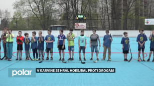V Karviné se hrál hokejbal proti drogám