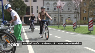 Strážníci Frýdku-Místku začali s výukou dětí na dopravním hřišti