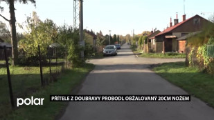 Přítele z Doubravy probodl obžalovaný 20 cm nožem