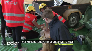 Ve Frýdku-Místku proběhla krajská soutěž první pomoci