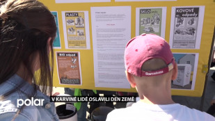 V Karviné lidé oslavili Den Země