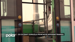 Do Ostravy dorazila první nová moderní tramvaj
