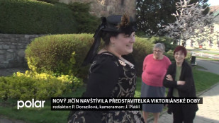 Nový Jičín navštívila představitelka viktoriánské doby