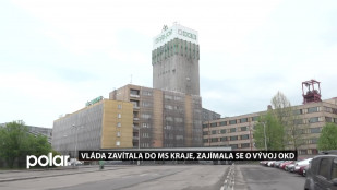 Vláda zavítala do MS kraje, zajímala se o vývoj OKD