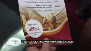 ​V restauracích podávali tradiční slezská jídla