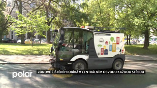 Zónové čištění probíhá v centrálním obvodu každou středu