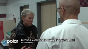 Přístroje magnetické rezonance nejsou vytížené