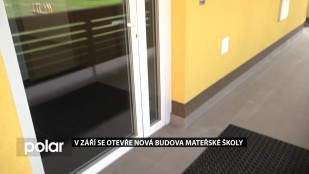 V září se otevře nová budova mateřské školy