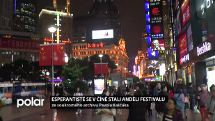 Esperantisté se v Číně stali Anděli festivalu 