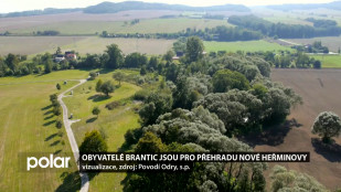 Obyvatelé Brantic jsou pro přehradu Nové Heřminovy