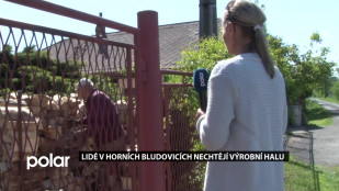 Lidé v Horních Bludovicích nechtějí výrobní halu