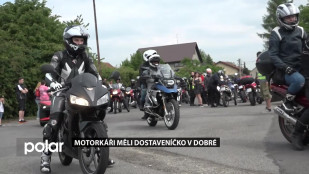 Motorkáři měli dostaveníčko v Dobré