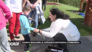 LÉTA BĚŽÍ: Domov Benjamín je zařízení evropského standardu