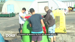 Studenti se mohou hlásit na Zelené město