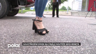 Soustředění dívek na finále soutěže Miss Reneta