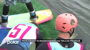 První závody ve wakeboardingu na Těrlické přehradě