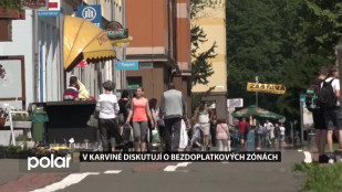 V Karviné diskutují o bezdoplatkových zónách