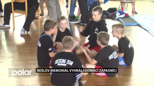 Rešlův memoriál vyhráli domácí zápasníci 